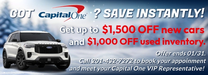 Got Capital One? Save Instantly!